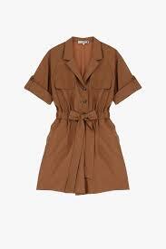 Rust Belted Utility Shirt - Image 4